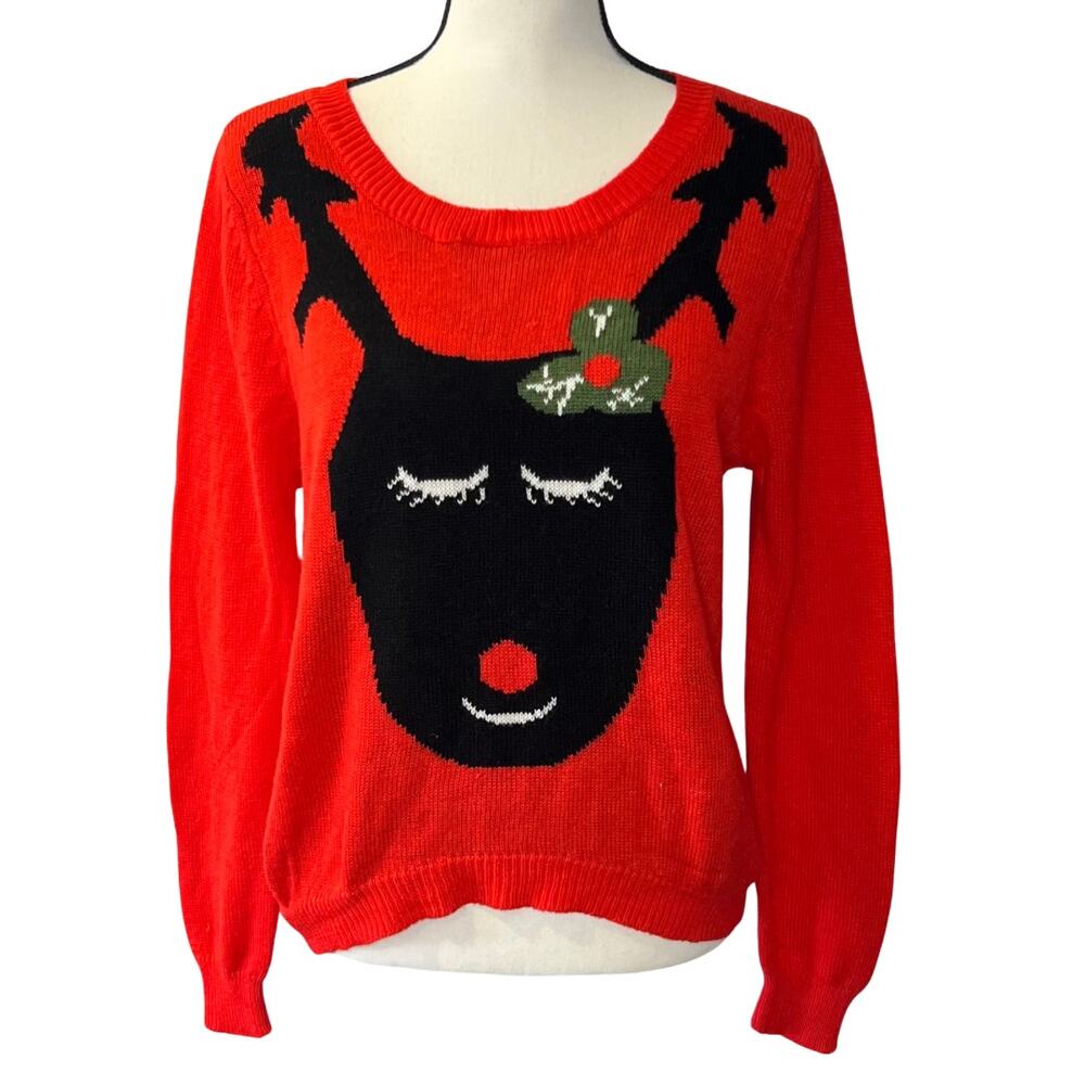 Mia Maddison Women's Vintage Christmas Sweater Size XL